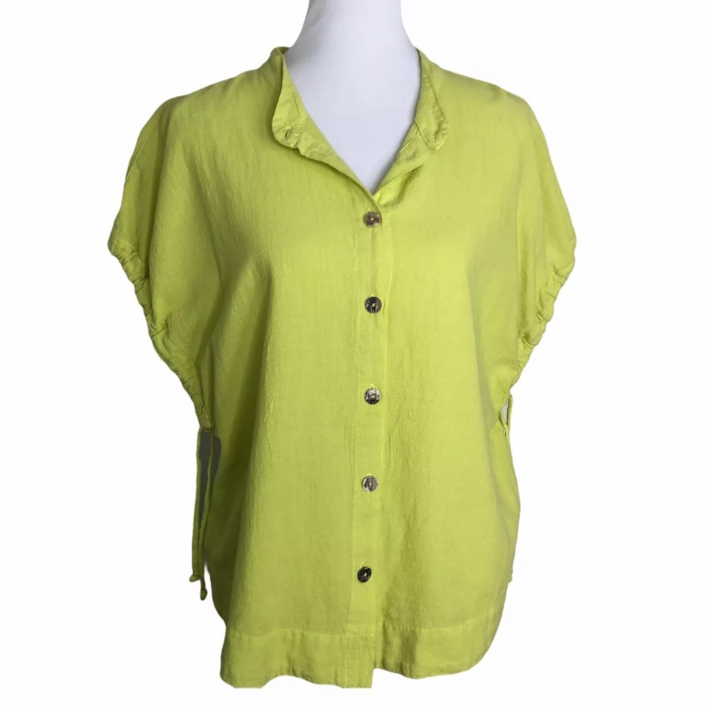 NWT CMC Color Me Cotton Top Short Sleeves Sz S